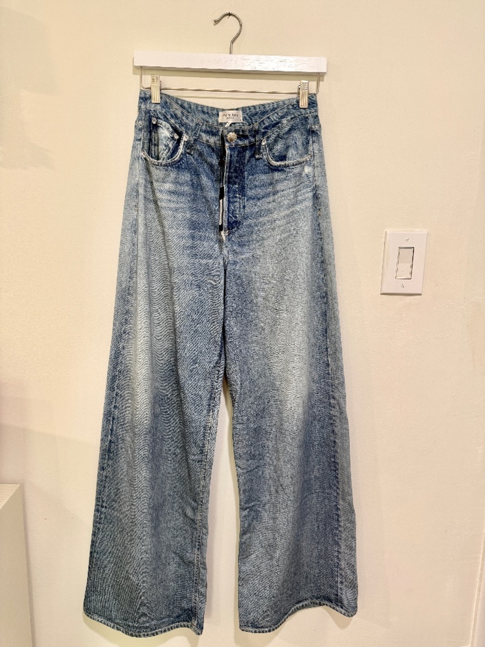 Rag & Bone Raily Miramar Terry Sofie Wide Pant  Size 27